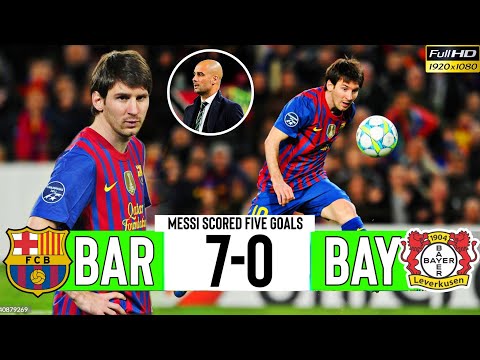 When Lionel Messi Created History In Champions League By Scoring 5 Goals