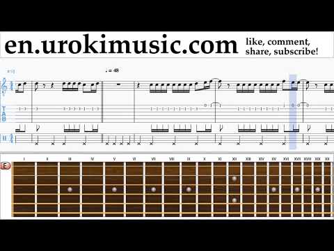 How to Play Guitar Luis Fonsi, Demi Lovato - Échame La Culpa Tabs Part#2 um-ih352