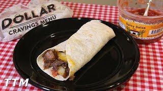 Taco Bell Beefy Potato-Rito Inspired Recipe~Pressure Cooker Shredded Beef and Potato Burrito