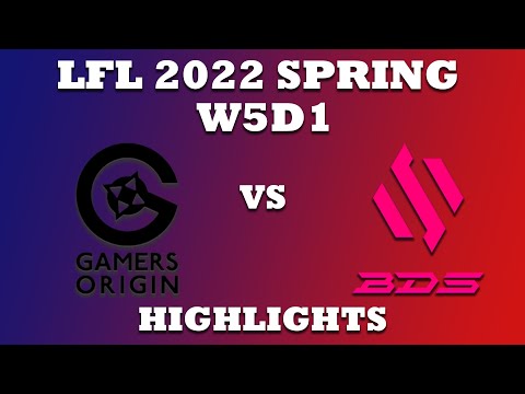 GO vs BDSA Highlights LFL Week 5 Day 1 - ⁠GamersOrigin vs Team BDS Academy [ENG Casters]