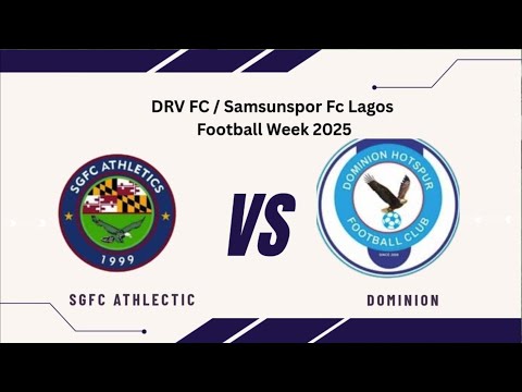SGFC ATHLECTIC VS DOMINION HOTSPUR