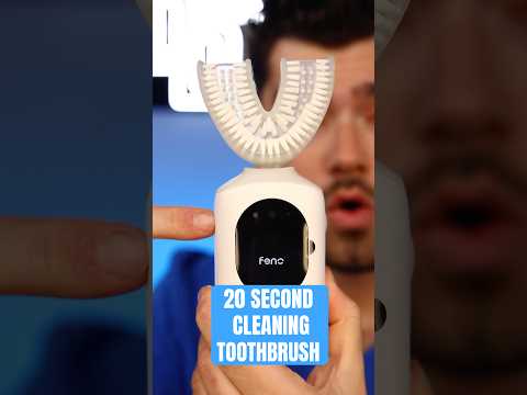 World's Fastest Cleaning Toothbrush!! #feno #dentist #satisfying #cleaning #toothbrush"