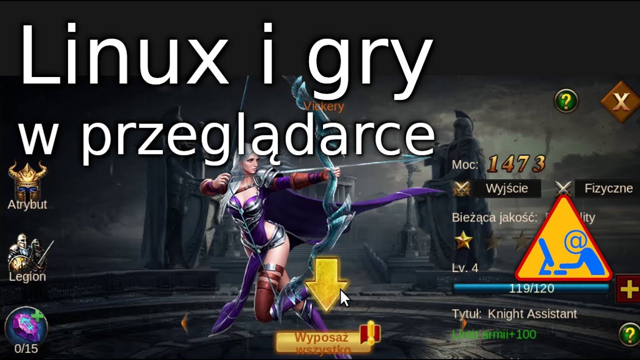 Linux i gry w przeglądarce 2022