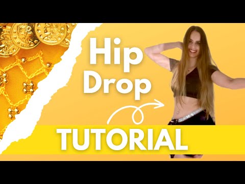 Belly Dance Beginner Tutorial - Lesson 2 - How to do the Hip Drop