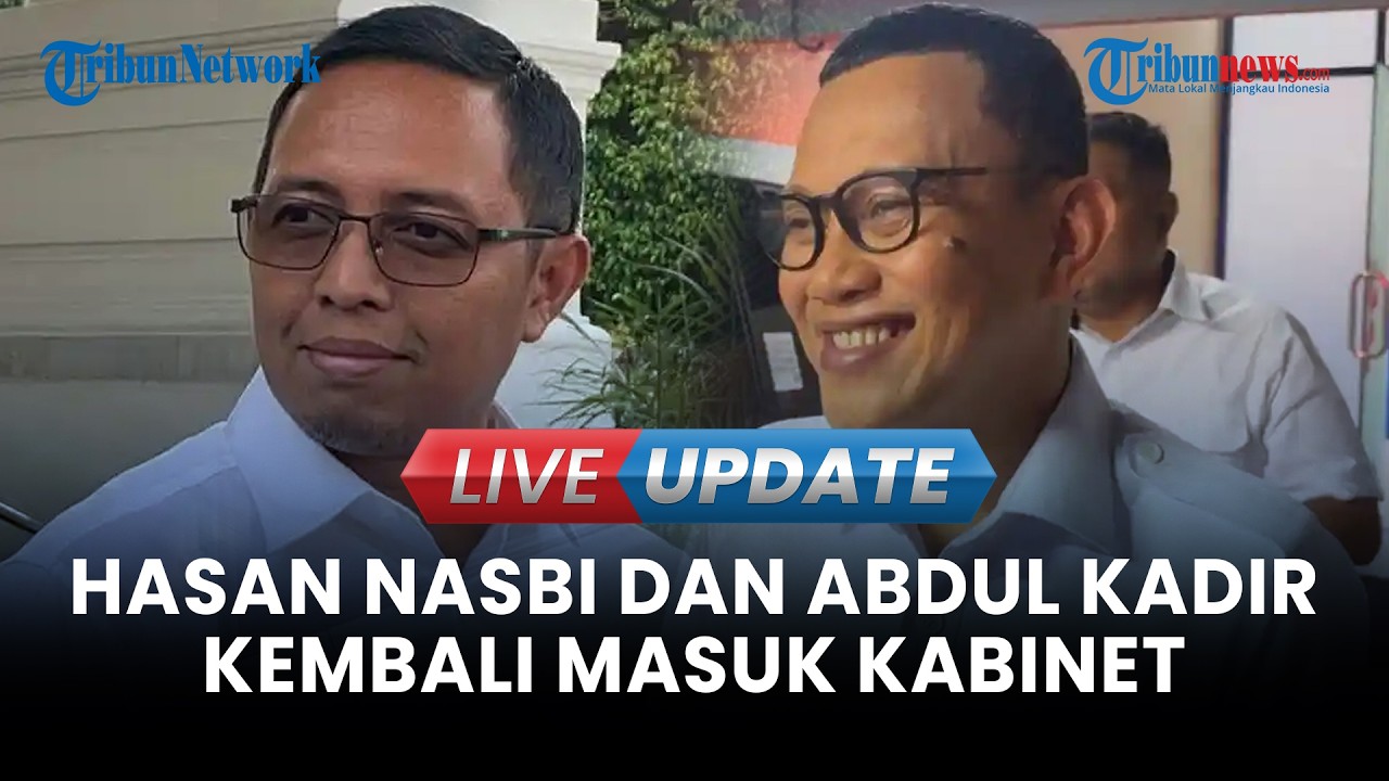 LIVE UPDATE | 6 Sosok yang Dilantik Prabowo dalam Reshuffle, Hasan Nasbi & Abdul Kadir 'Comeback'