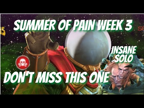 Summer of pain week 3 solo, 5* unduped Ibom vs Mysterio.(Full guide)+Epic Clutch