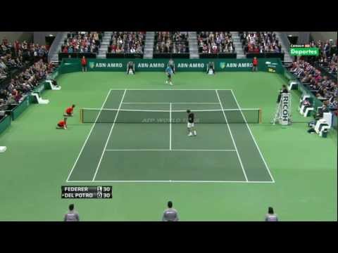 Rotterdam 2012 Finale - Roger Federer vs Juan Martin Del Potro