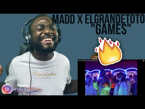 🇬🇧 UK REACTS TO MOROCCAN RAP | MADD x ElGrandeToto - Games (Prod by Naji Razzy)