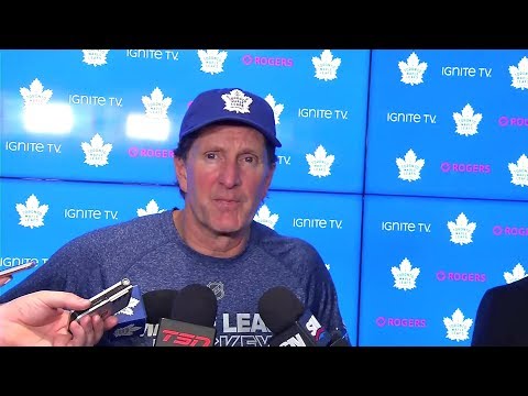 Maple Leafs Practice: Mike Babcock - October 26, 2018