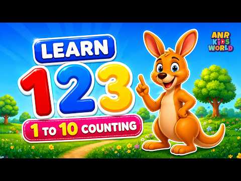 1 to 10 Counting Song | Learn Numbers for Kids | Preschool Learning Video video thumbnail