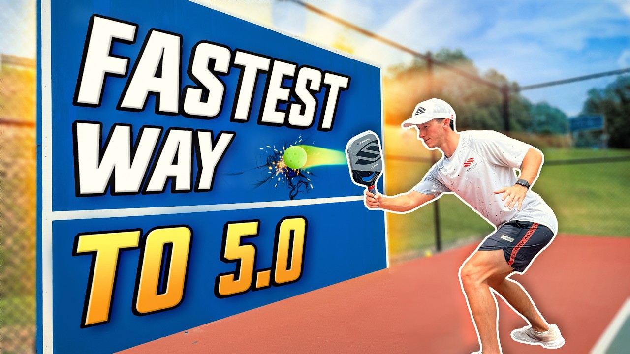 Pickleball Wall Drills That Will Quickly Make You a 5.0