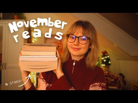 ASMR the books I read in november 💕