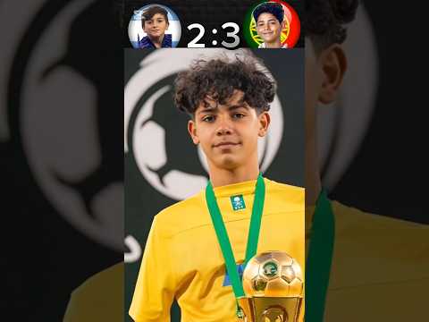 Cristiano Jr vs. Thiago Messi: Imaginary Football Match | Al Nassr vs. Inter Miami (Underage Teams)