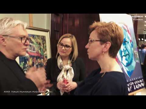 XXXII FHMazurkas - rozpoczęcie wieczoru-Prezesi Mazurkas-Andrzej Bartkowski i Andrzej Hulewicz