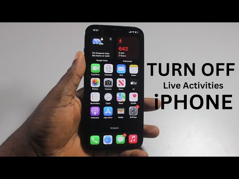 How to Turn Off Live Activities on an iPhone