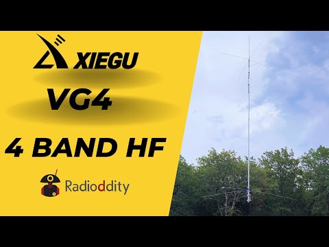 XIEGU VG4 VERTICAL HF ANTENNA | Setup and Tuning