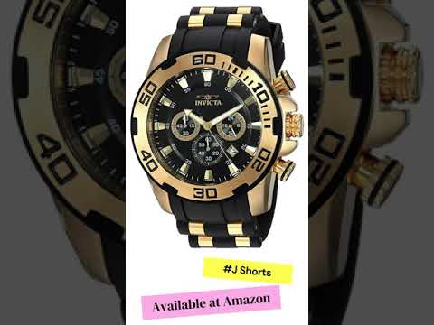 Invicta Men's Pro Diver Stainless Steel Quartz Watch with Silicone Strap, Black, 25 (Model: 22340)