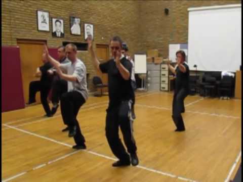 Form Practice at Wu's Tai Chi Chuan Academy, Archway, London