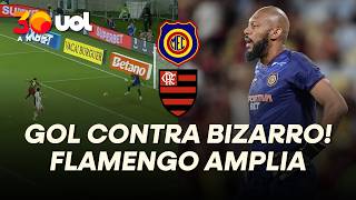 GOL CONTRA BIZARRO DO MADUREIRA! VEJA TERCEIRO GOL DO FLAMENGO NA GOLEADA