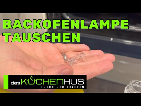 Backofenlampe tauschen / Bosch / Neff / Miele / Gaggenau - jetzt helfe ich mir Selbst! Teil 6