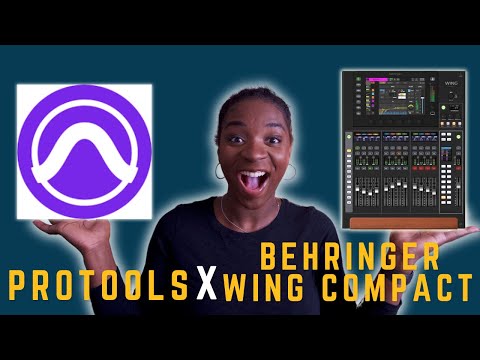 Use Your Behringer Wing Compact with ProTools! (Record & DAW Control)