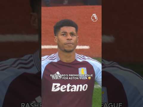 Rashford’s MUST-SEE Aston Villa debut ⚡️