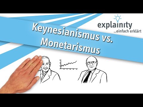 Keynesianismus vs. Monetarismus einfach erklärt (explainity® Erklärvideo)
