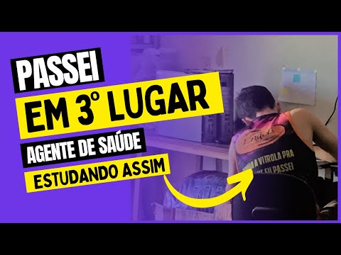Como PASSAR no concurso de ACS e ACE? FOI ISSO QUE EU FIZ