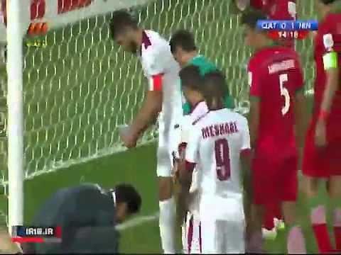 Lying Cheating Qatari Arabs v Iran - AFC Australia 2015