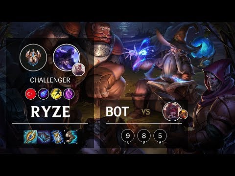 Ryze Bot vs Xayah - TR Challenger Patch 10.6