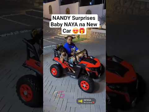 NANDY  na Mtoto wake NAYA New Car 🥰 #zuchu #jux #priscillaojo #diamondplatnumz #shorts