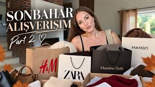 🍂 Sonbaharın En İyi Parçalarını Seçtim! | Zara, Mango, Massimo Dutti &