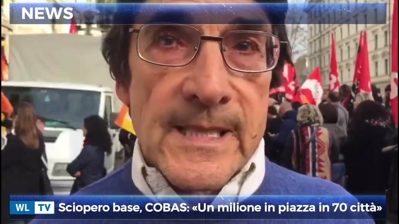 Sciopero base, COBAS: «Un milione in piazza in 70 città»