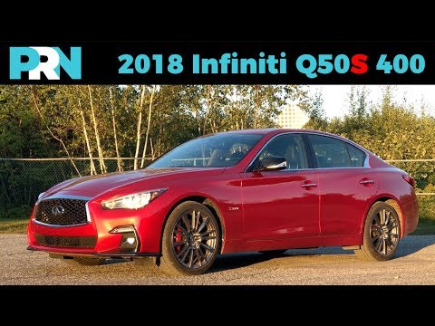 2018 Infiniti Q50S Red Sport 400 AWD Full Tour & Review