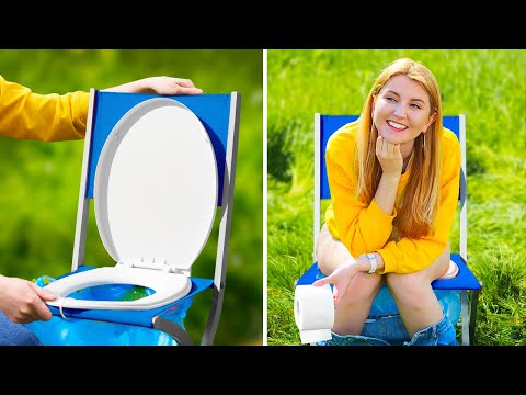 BRILLIANT OUTDOOR HACKS AND DIY HOLIDAY TIPS || Useful DIY hacks by 123 GO!