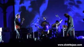 Nils Petter Molvaer en el claustro del Museo San Telmo de San Sebastián