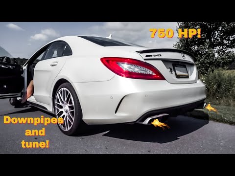 This 750BHP CLS63 AMG is absolute MADNESS! *LOUD!*