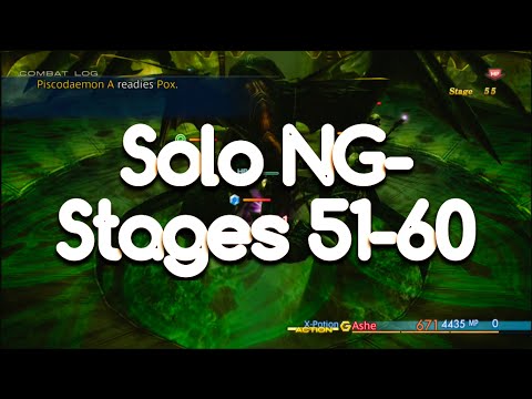 Trial Mode Stages 51-60 | FFXII The Zodiac Age - Ashe Solo NG-
