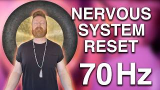 70 hz Nervous System Reset | Healing Gong Bath Meditation to Calm the Mind