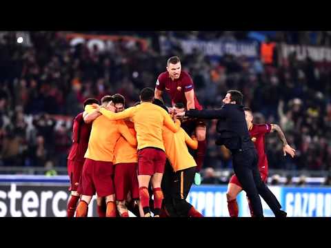 ROMA BARCELLONA 3:0 - 10/IV/2018 GOL ZAMPATI+SUBURRA