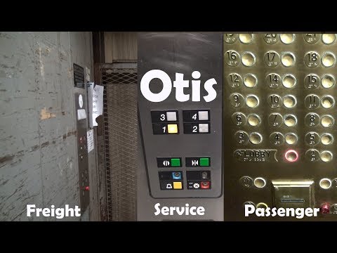 Demonstration of otis passenger lifts