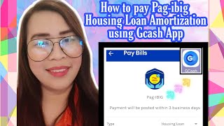 How to pay Pag-ibig Housing Loan Amortization using Gcash App