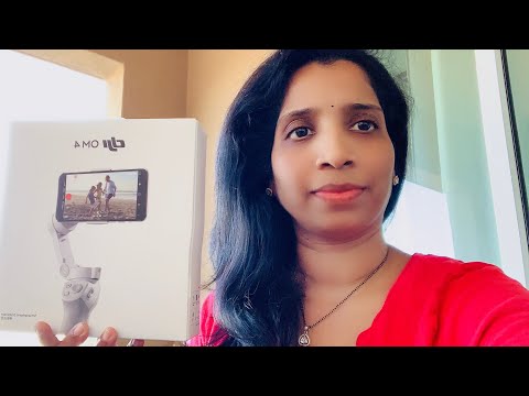 Unboxing smart phone stabilizer | Smart phone Gimbal |Dji OM4 smart phone stabilizer | Telugu vlogs