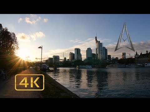 FRANKFURT AM MAIN em 4K | ALEMANHA