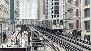 CTA Green Line around the Loop #transit #trains #cta #chicago
