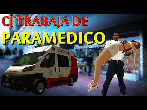 CJ Works as a Paramedic GTA San Andreas Loquendo 2025