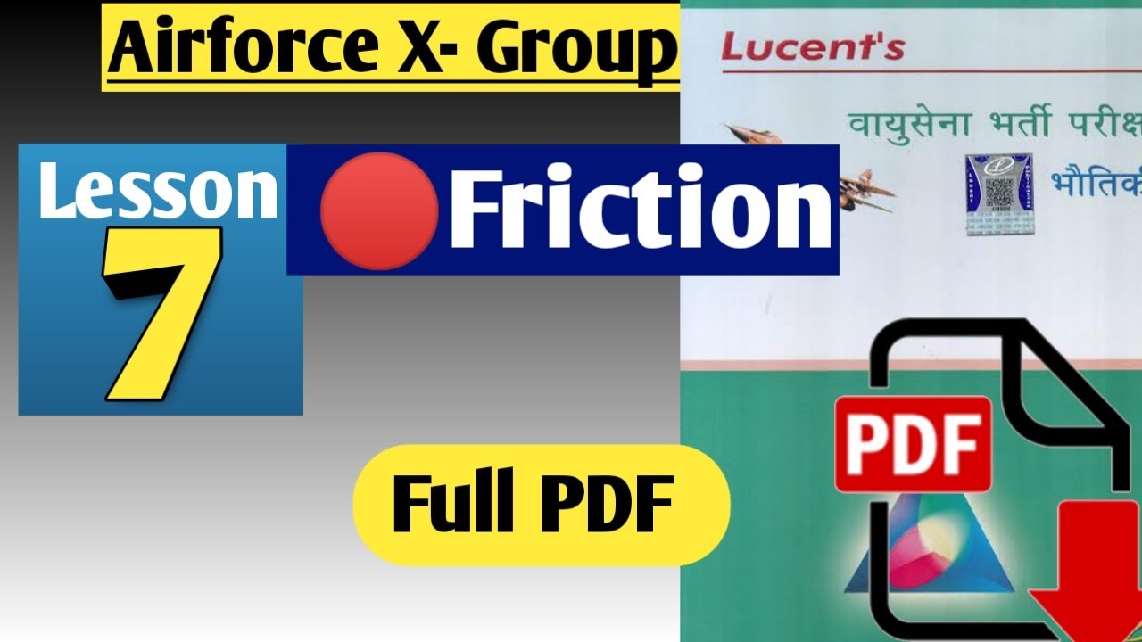 Lucent PDF-7  || Friction for airforce and navy