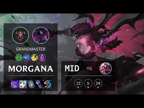 Morgana Mid vs Irelia - BR Grandmaster Patch 10.10