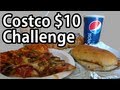 COSTCO $10 Food Court Challenge (vs Wreckless.