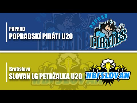 HK Popradskí Piráti U20 - HBT Slovan LG Pertržalka U20